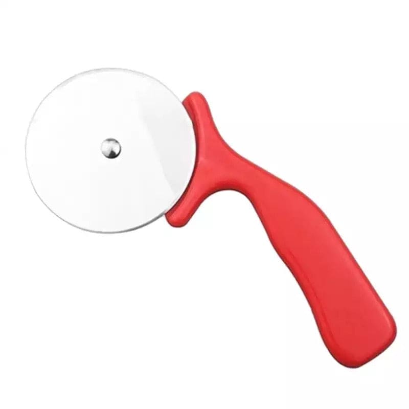 Stainless Steel Pizza Knife, Single Wheel Pizza Cut Tool, Kitchen Cake Tool, Super Sharp Pizza Slicer Stainless Steel Pizza Knife, Single Wheel Pizza Cut Tool, Kitchen Cake Tool, Super Sharp Pizza Slicer